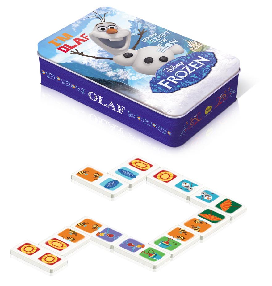 Embalagem Dominó Frozen Olaf